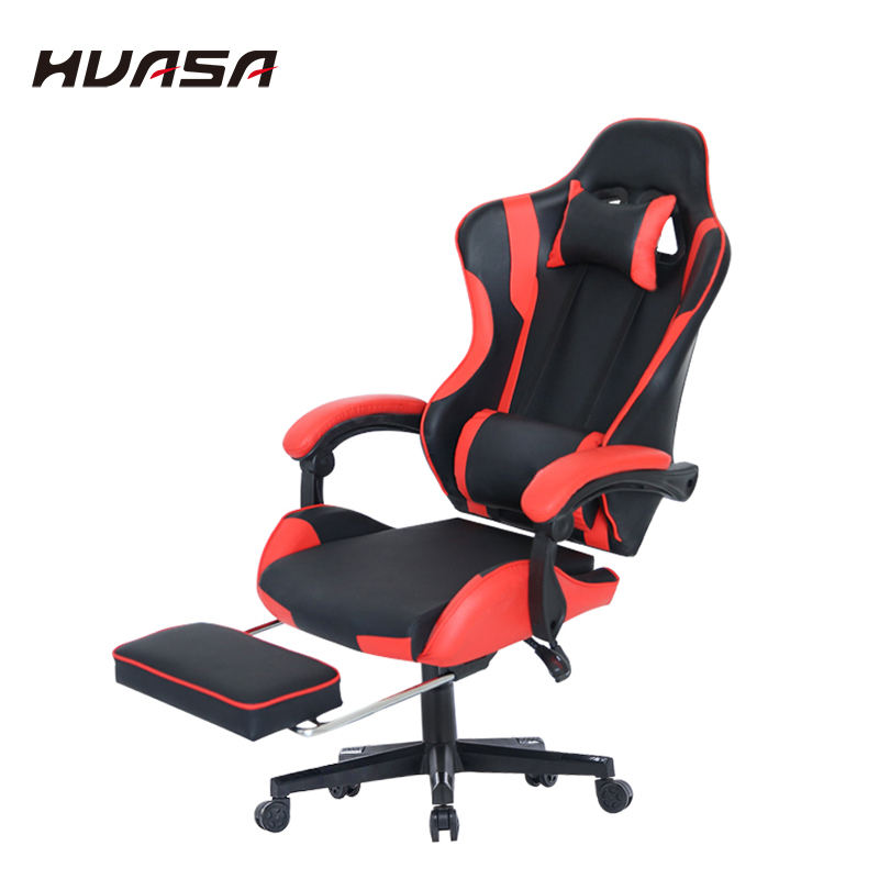 Colorful PU Leather Ergonomic Racing Office Chair Computer Red Gaming Chair 