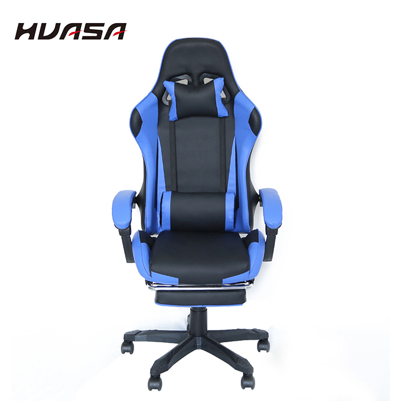 2021 New High Back Computer Gaming Office Chair Blue 