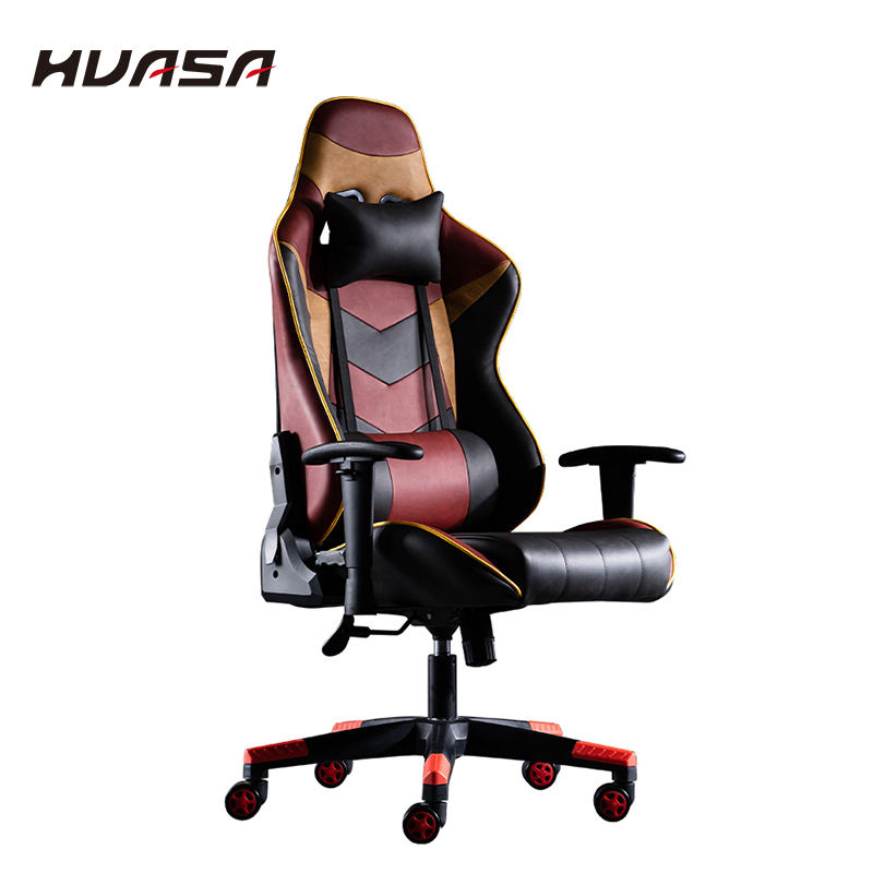 Retro PU leather gaming chair racing chair for gamer office computer chair 