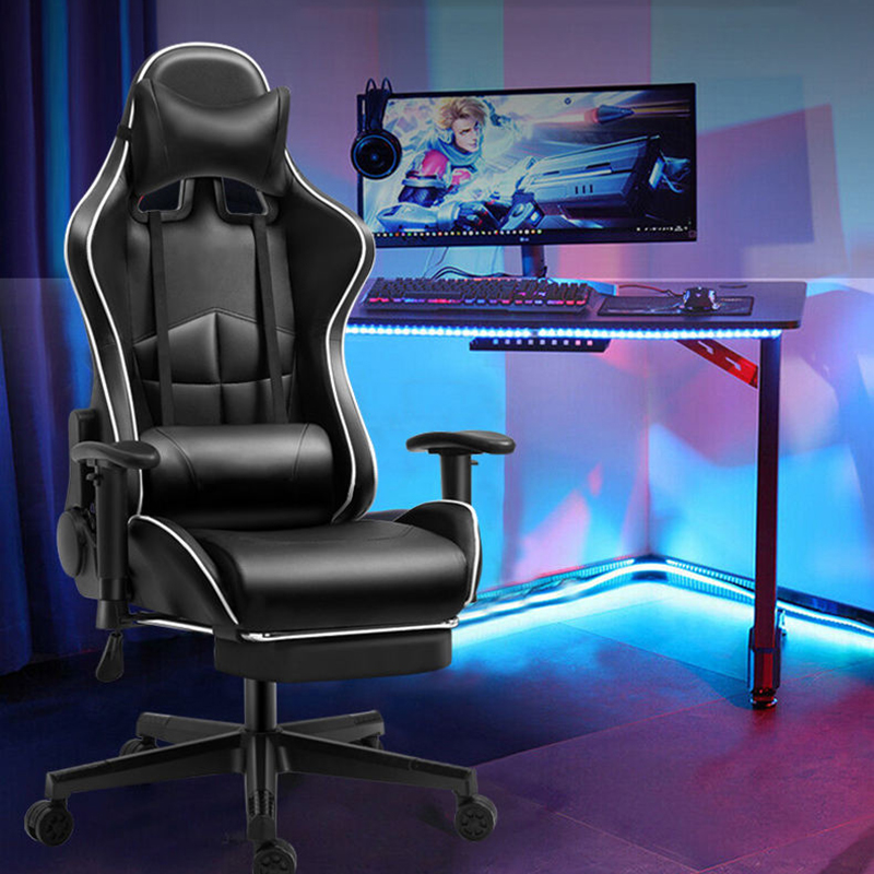 Ergonomic Racing Style Computer Chair Swivel Office Chair High-back Gaming Chair 
