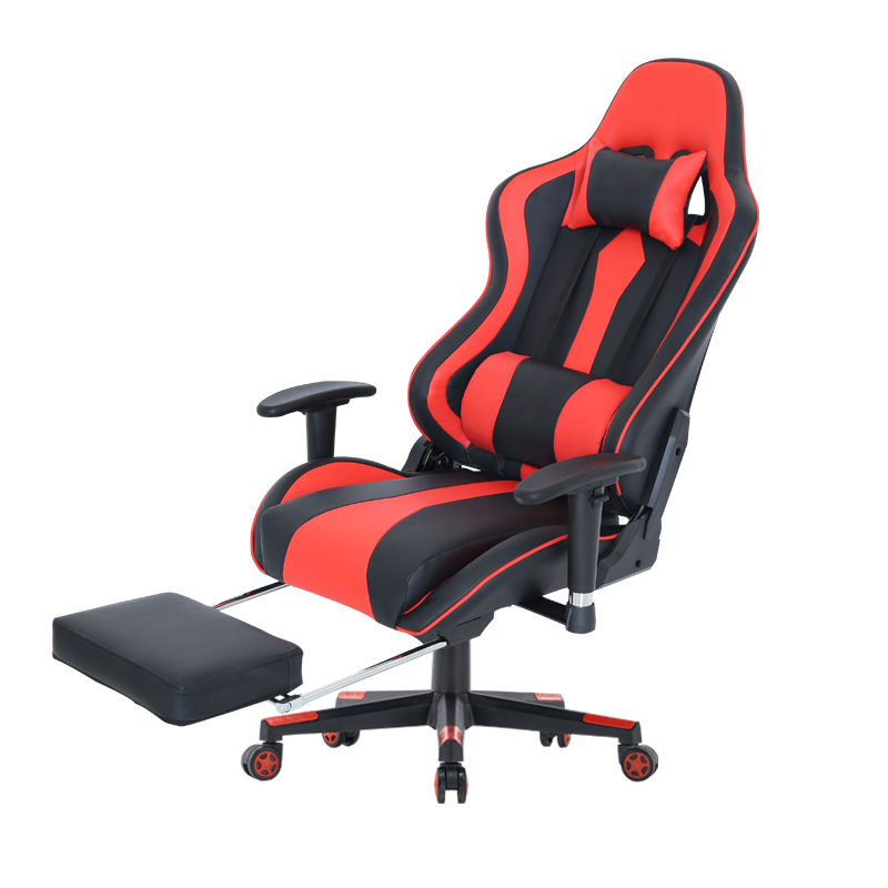 OEM ODM Leather PU Gamer PC Swivel Gaming Chair With Massage 