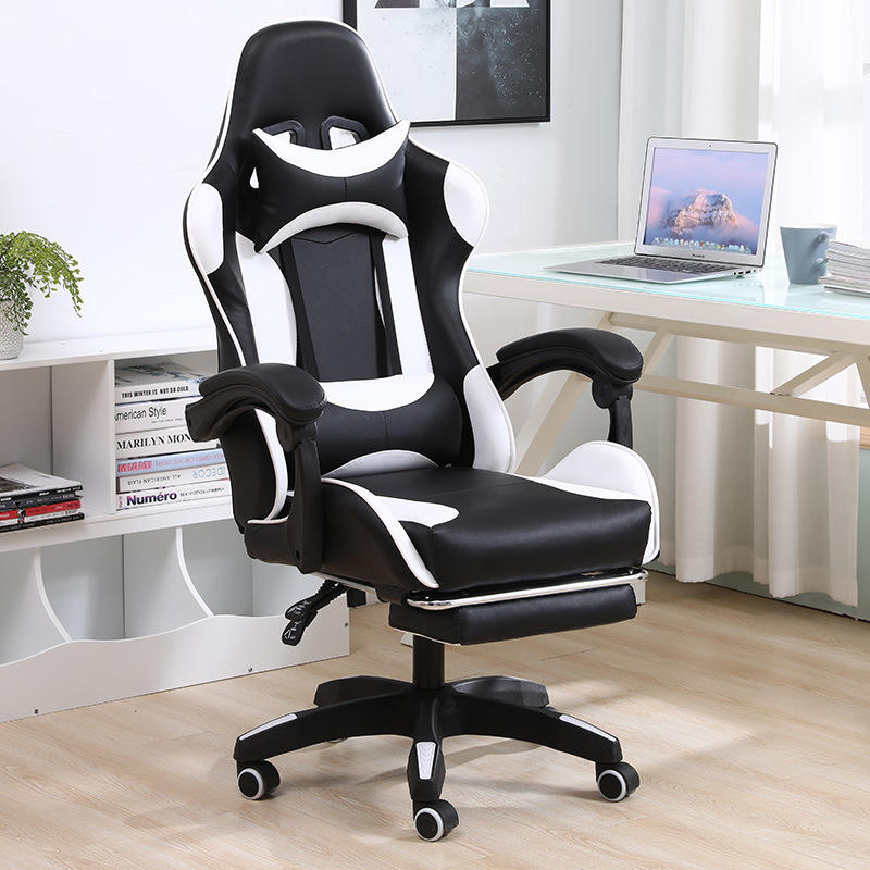 Factory Made Comfortable Linkage Armrest Revolving Gaming Computer Chair 