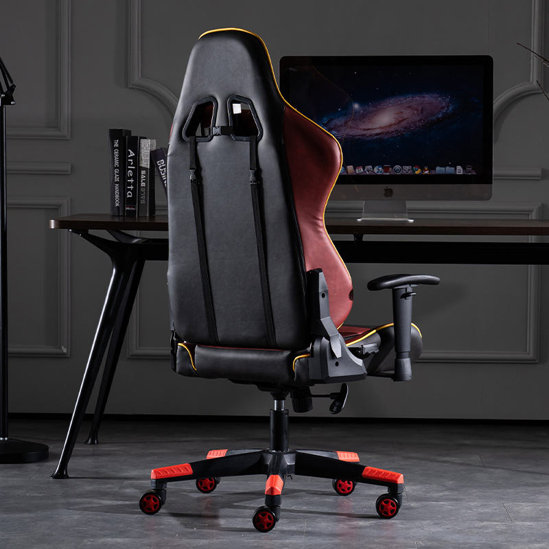 Retro PU leather gaming chair racing chair for gamer office computer chair 