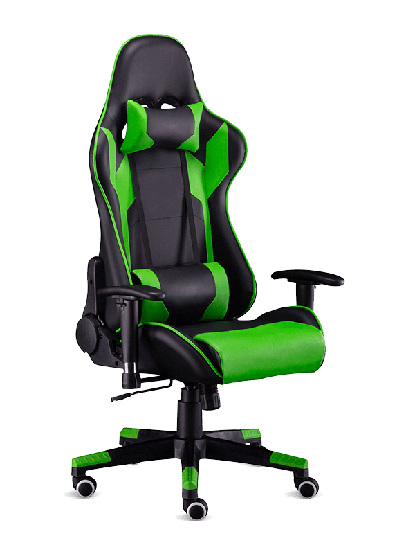 China Professional Manufacture PU PVC Racing Leather Blue Gaming Chair 