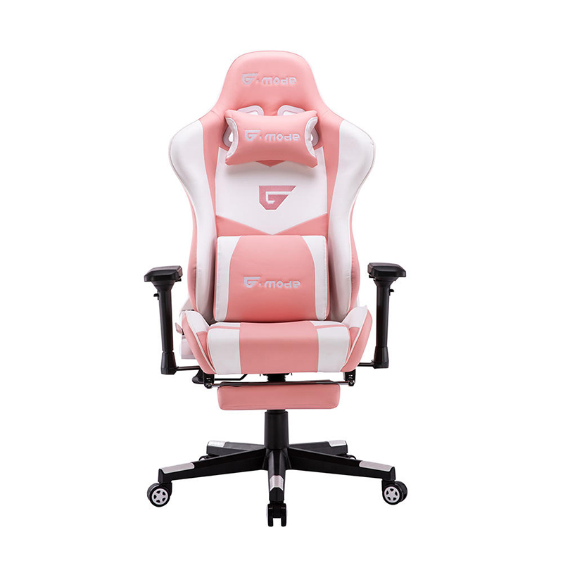 Executive ripple pink leather office gaming chair HS803-1 