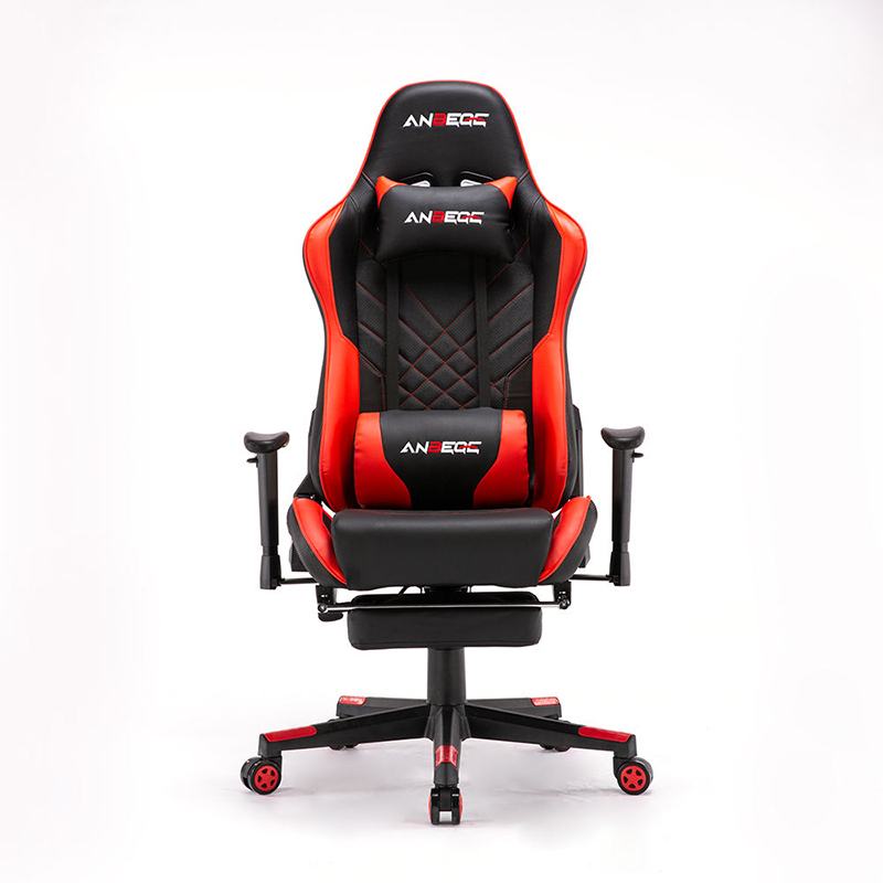 Fashionable gaming chair customized Height adjustable with footrest HS-8020 