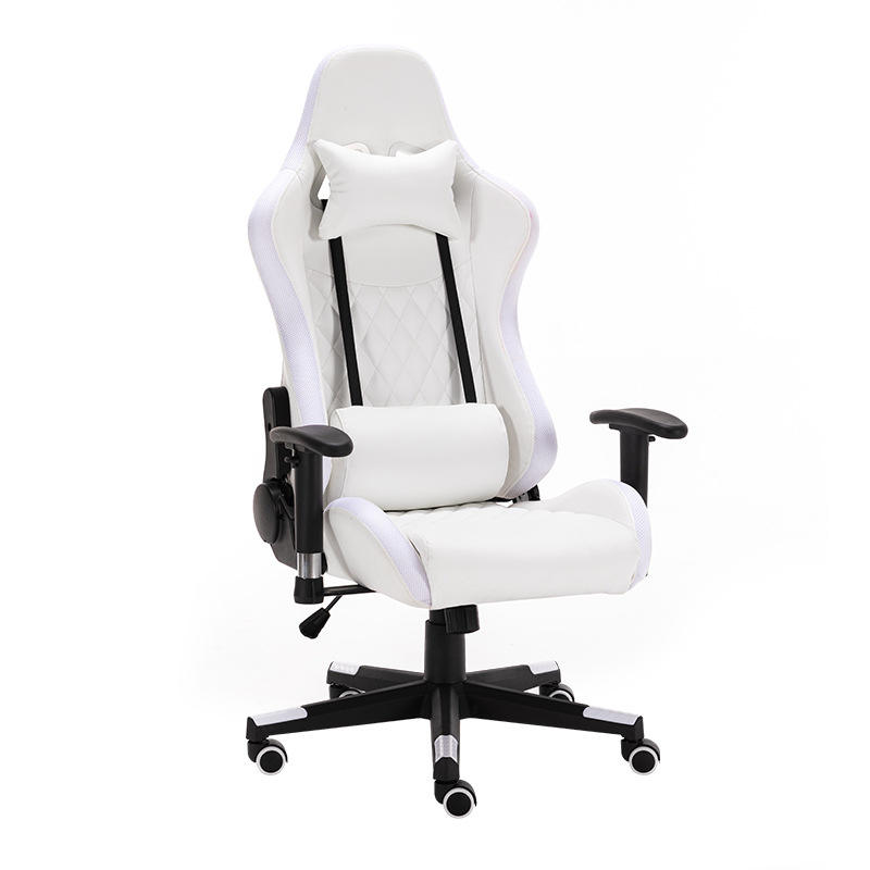 Manufacturer Outlet Fashion White RGB Led Light Silla Gamer Ergonomic Computer Pc Gamer Chair 