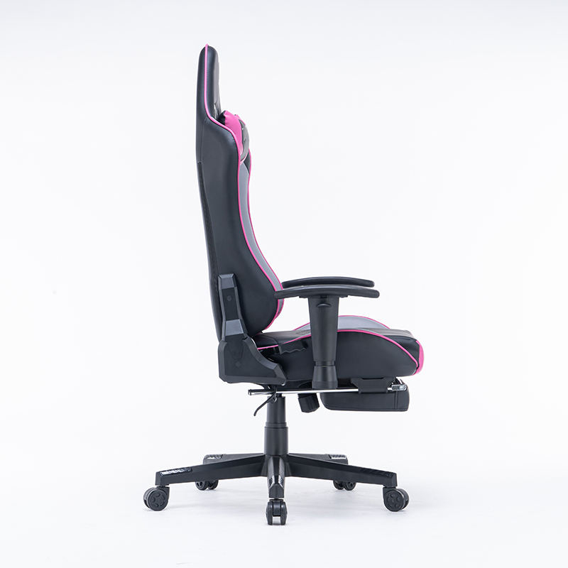 Hot sell adjustable computer office modern purple gaming chair with rgb 