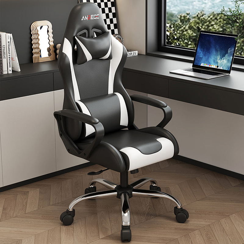 Cheap high quality swivel Office PC Gaming Chair with Removable Head and Lumbar Pillows HS-706 